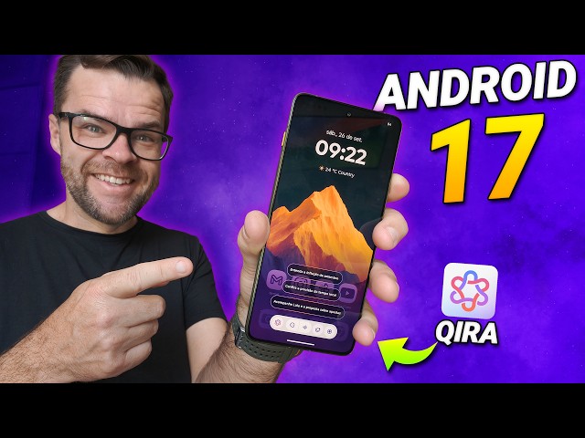 CHEGOU o ANDROID 17 na MOTOROLA
