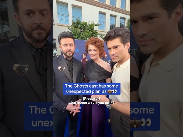 No shortage of talent (or career options) in the #GhostsCBS  cast 👏