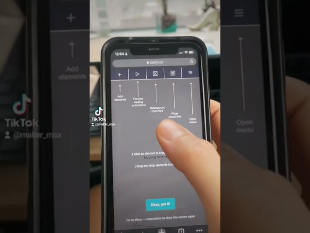 How to build a website with your phone