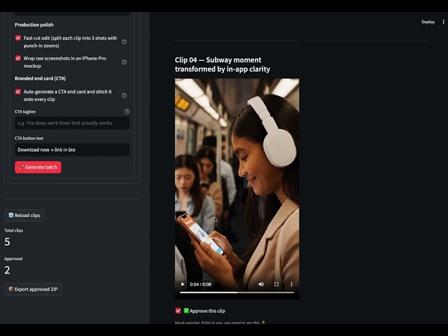 Viral Shorts Factory — AI App Marketing Pipeline | Runway Hackathon