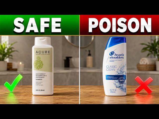 8 TOXIC Shampoo Brands to AVOID (Only 3 That Are Actually Safe)