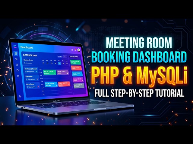 Meeting Room Booking System with PHP & MySQL | Full Project + Source Code