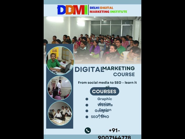 SEO Course Munirka Delhi | Keyword Research On-page & Off-page SEO | Book Appointment 9007144778