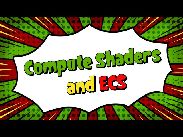 Compute Shader with ECS - Falling Sand shader showcase!