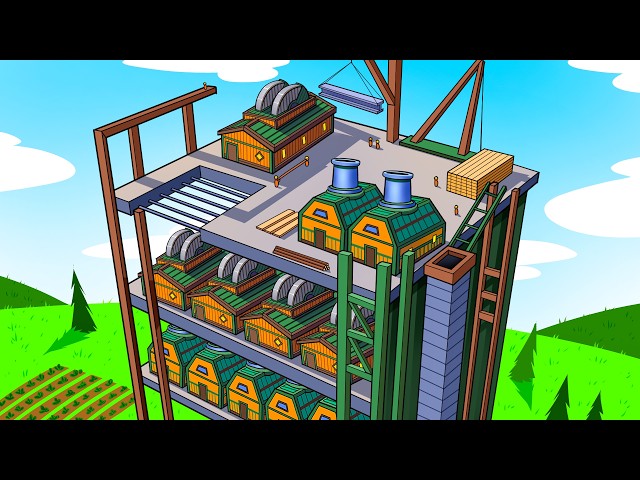 This beaver tower is getting completely out of control!