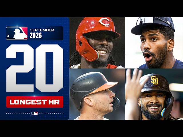 A ROOKIE hit the LONGEST MLB home run of September 2026? | MLB Highlights
