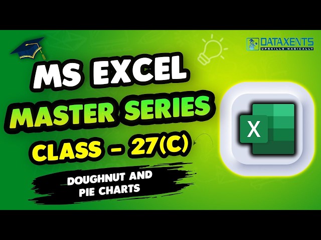 Doughnut and Pie Chart | Excel Dashboards | Education Video