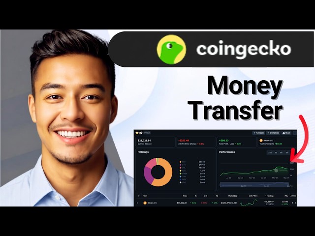 How To Transfer Money To CoinGecko