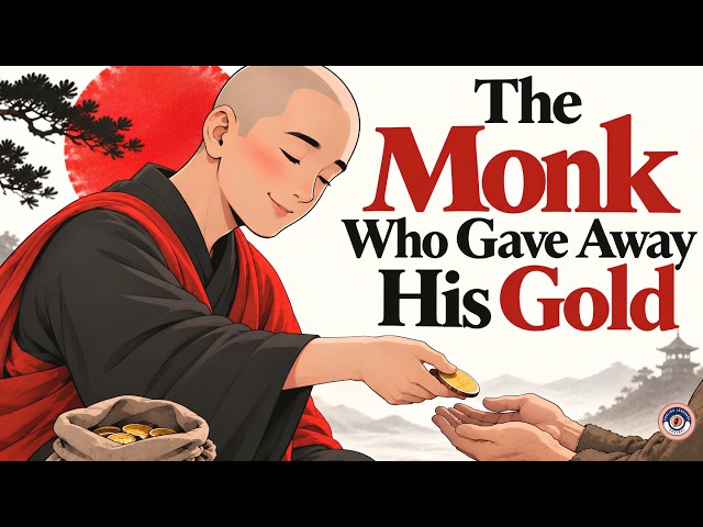 Slow English Story for Learning English | The Monk Who Gave Away His Gold | A2-B1 Learn English Fast