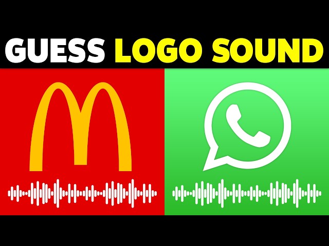 Guess The Logo Sound 🤔👀🔊 Tiktok, McDonald's, Pepsi, Netflix | Logo Quiz 2025