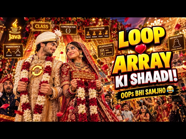 I CAN’T BELIEVE THIS JAVA WEDDING 😂💍 | LOOP ❤️ ARRAY | OOP Concepts