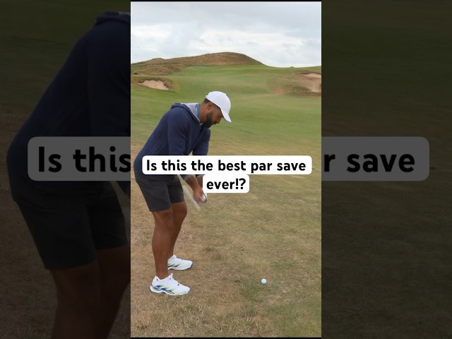 The greatest par save at Wallasey golf course 🏌️‍♂️# #golfswing #therecordrun