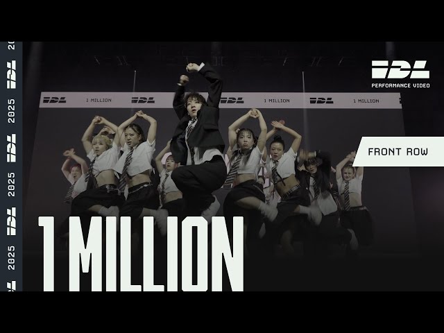 [3rd Place] 1MILLION Round 2 Front Row | IDL Launch 2025
