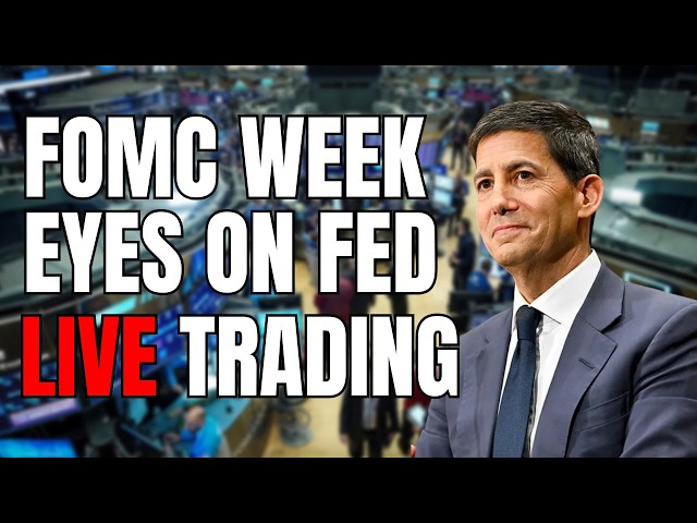 FOMC WEEK - LIVE TRADING OIL SPCX BITCOIN GOLD