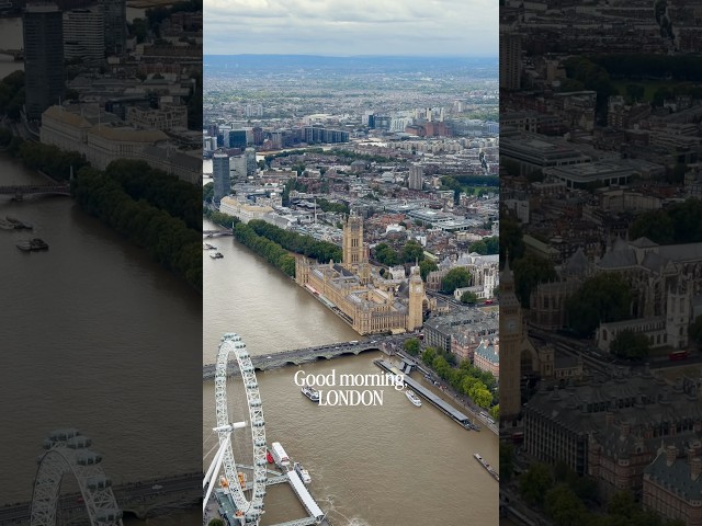 Good morning, London 🇬🇧 #london #helicopter #thingstodoinlondon