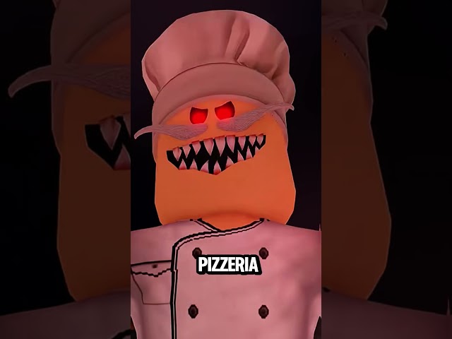 Thanos Trapped Me in Papa Pizza Pizzeria! 🍕 #roblox #shorts
