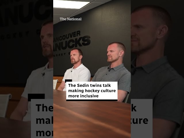 Sedin twins talk making hockey culture more inclusive