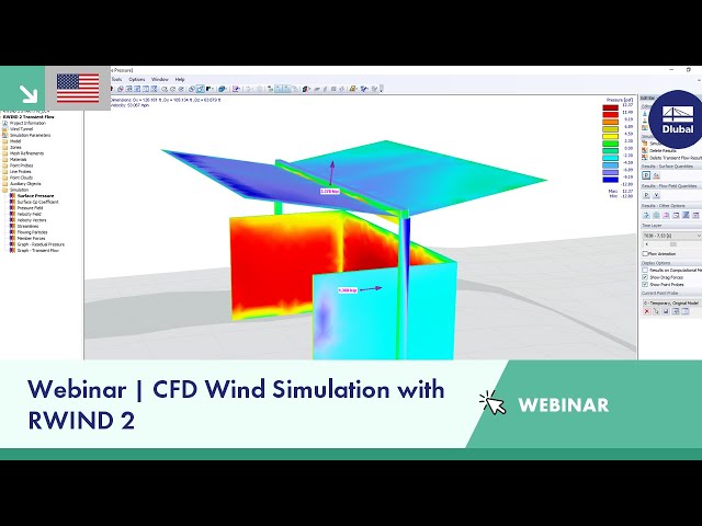 ويبنار | محاكاة الرياح CFD باستخدام RWIND 2