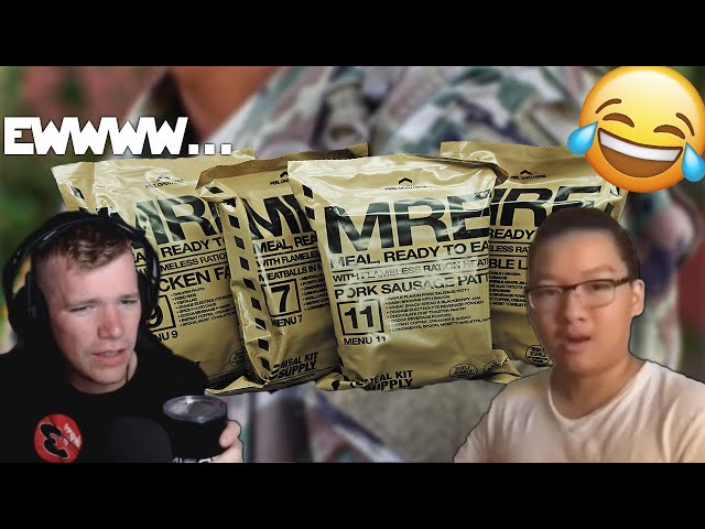 TASTE TESTING MRE's W/NeBz (MRE Review)