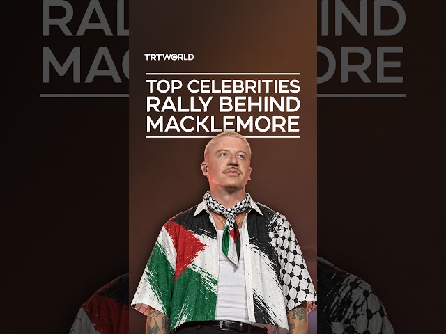Macklemore gets celebrity backing over his support for Palestine