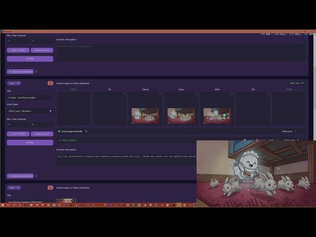 AskAvatar 5.0 - Event Triggers, Tutorial
