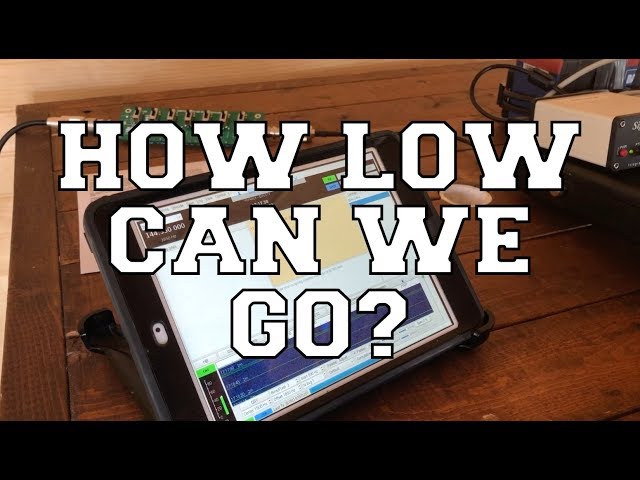 JS8Call How Low Can We Go