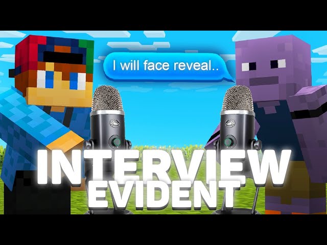 Evident Announces Face Reveal??? (EvidentP Interview)