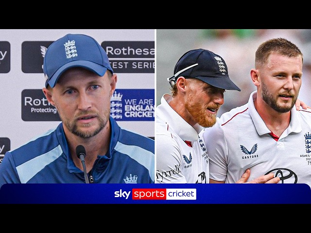 Joe Root RESPONDS to drinking culture claims in press conference