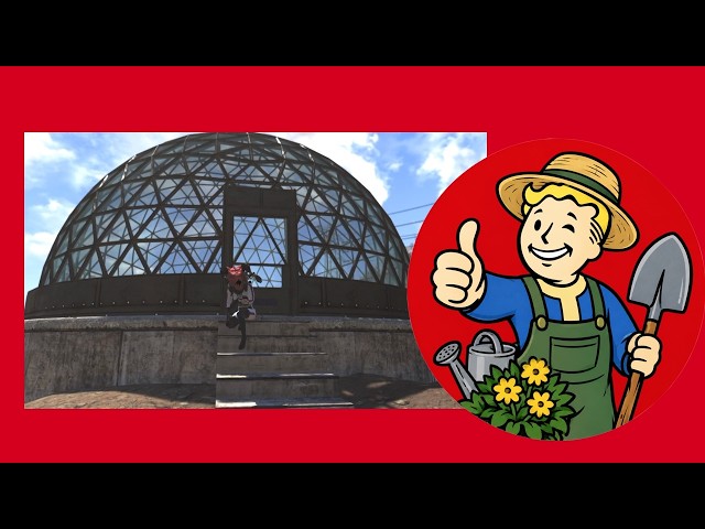 Large Dome Greenhouse Tour & Review Fallout 76 Guide walkthrough 10/13/26 Atomic Shop How To Build