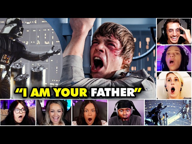 Reactors Reaction To The Twist That Changed Star Wars FOREVER!! | The Empire Strikes Back Reaction