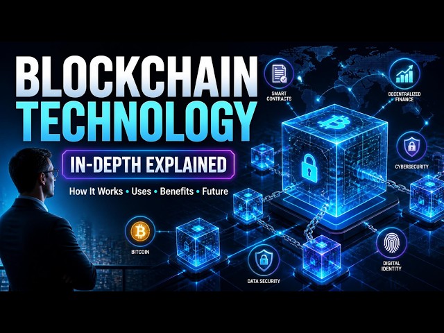 Blockchain Technology Explained | Complete Guide for Beginners to Advanced