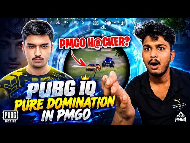 SOLO CHICKEN DINNER IN  PMGO BY 4T IQ  PURE DOMINATION || MAMBA OP REACT ||