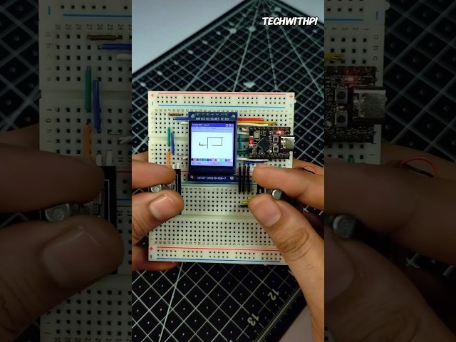 I Built MS Paint on ESP32! 🎨#ESP32 #MSPaint #ESP32Projects #Arduino #ST7789