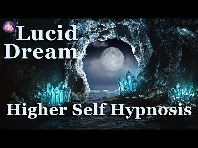 Lucid Dreaming Sleep Meditation To A Crystal Cave With Your Higher Self✨432 Hz  Binaural Beats