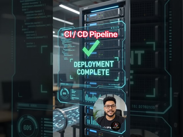 CI/CD Pipeline Explained | DevOps Basics #devops #pipeline #cicd #shorts #shortsfeed #ai #shortvideo