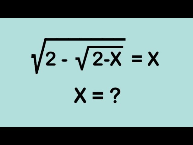 A wonderful olympiad algebra problem l advanced Maths l olympiad mathematics 
