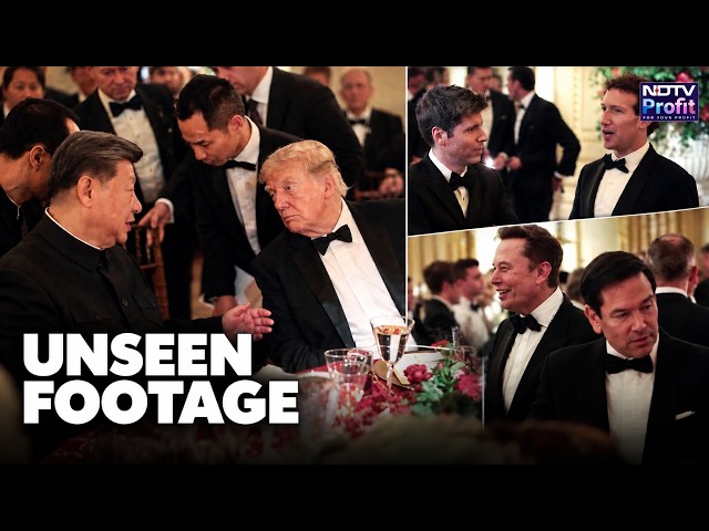 Inside Trump & Xi’s White House Dinner: Candid Moments, The Menu, Guests & Toast