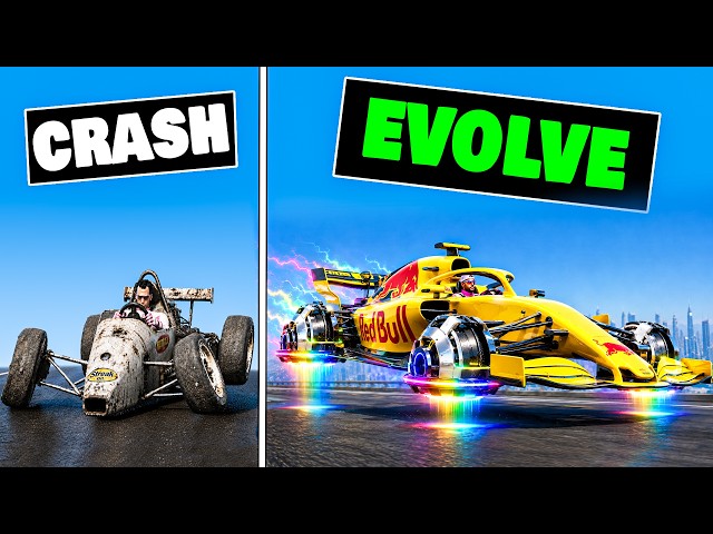 Every Time I Crash, My F1 Car Evolves in GTA 5