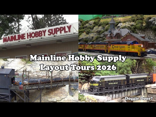 Touring Local Model Train Layouts: The Mainline Hobby Supply Tour of 2026