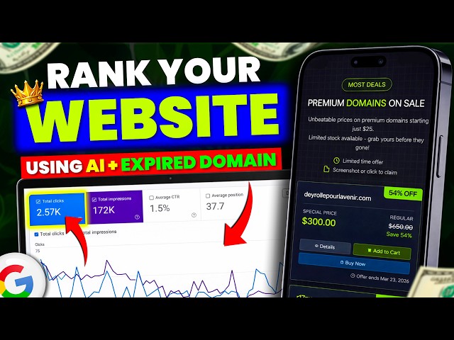 How to Rank a Website using AI + Expired Domain (Step by Step)