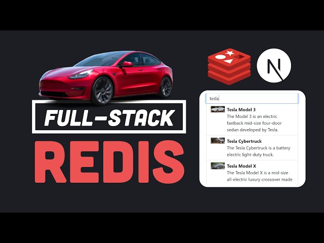 Is Redis the ONLY database you need? // Fullstack app from scratch with Next.js & Redis