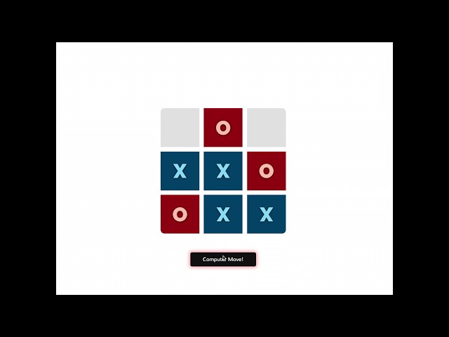 CSS Tic-Tac-Toe... with AI!