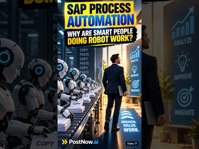 SAP Process Automation | Stop Making People Do Robot Work