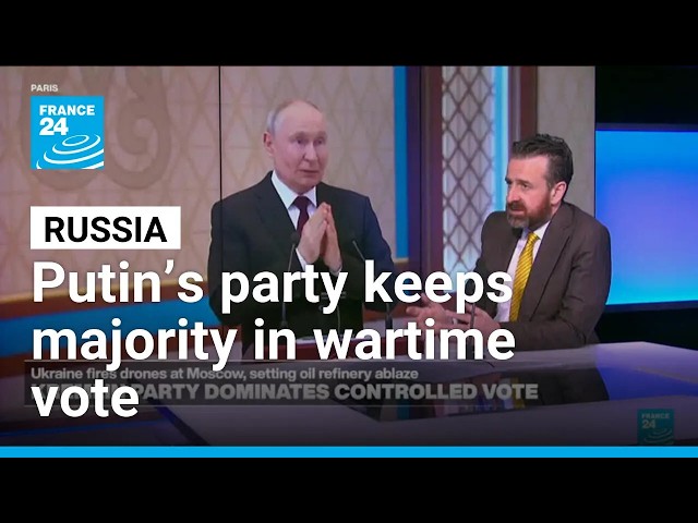 Putin party retains majority in first vote since 2022 invasion of Ukraine • FRANCE 24 English