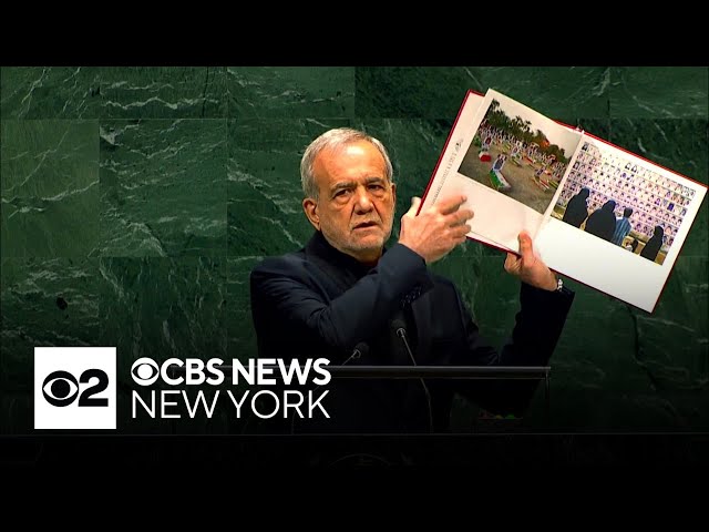 Iranian president addresses U.N. General Assembly in NYC