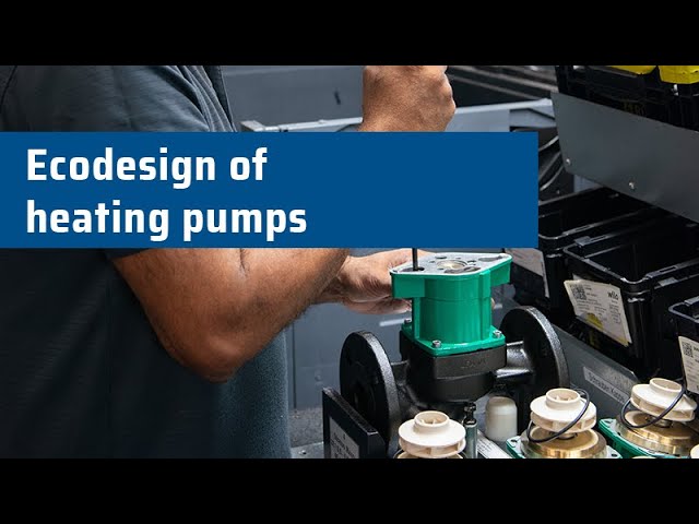 Ecodesign of heating pumps: conserving resources and keeping them in circulation