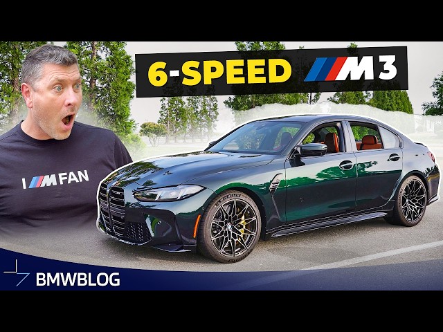 BMW M3 Review Manual Transmission - The Last of its Kind