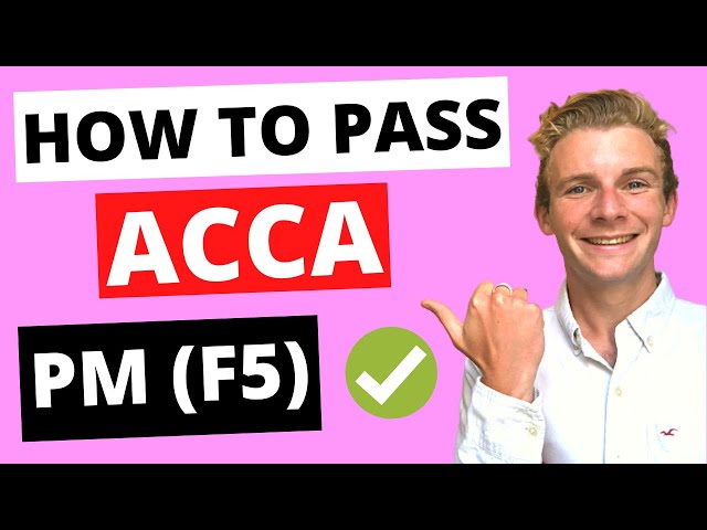 ⭐️ HOW TO PASS ACCA PM (F5) PERFORMANCE MANAGEMENT - 4 TOP TIPS! ⭐️ | How to Pass ACCA F5 |