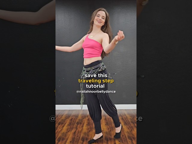 how to do the traveling pelvic lock 💃 #bellydance #tutorial