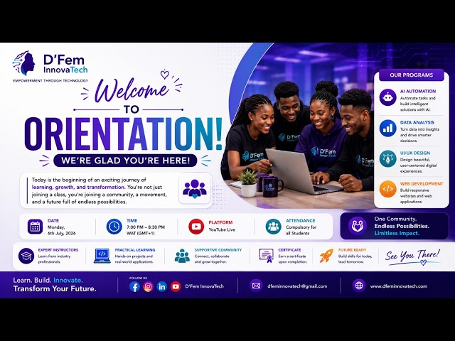Cohort 2.0 - Orientation